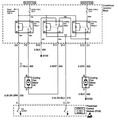 2000 malibu cooling fan wiring diagrams 